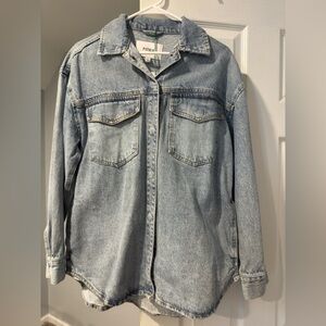 Pistola Mandy Oversized Denim Shacket